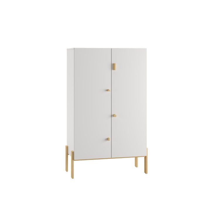 Armario de ropa con 2 puertas (Colección Alpine)